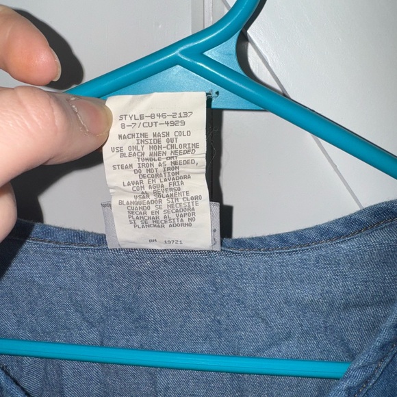 Vintage Susan Christopher California Blouse Geometric 80's 90s 1/4 Button Size L - Picture 5 of 5